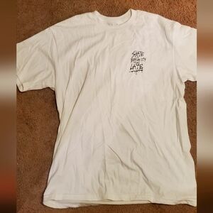 NEW Skateboard shirt "skate before its too late" grim reaper